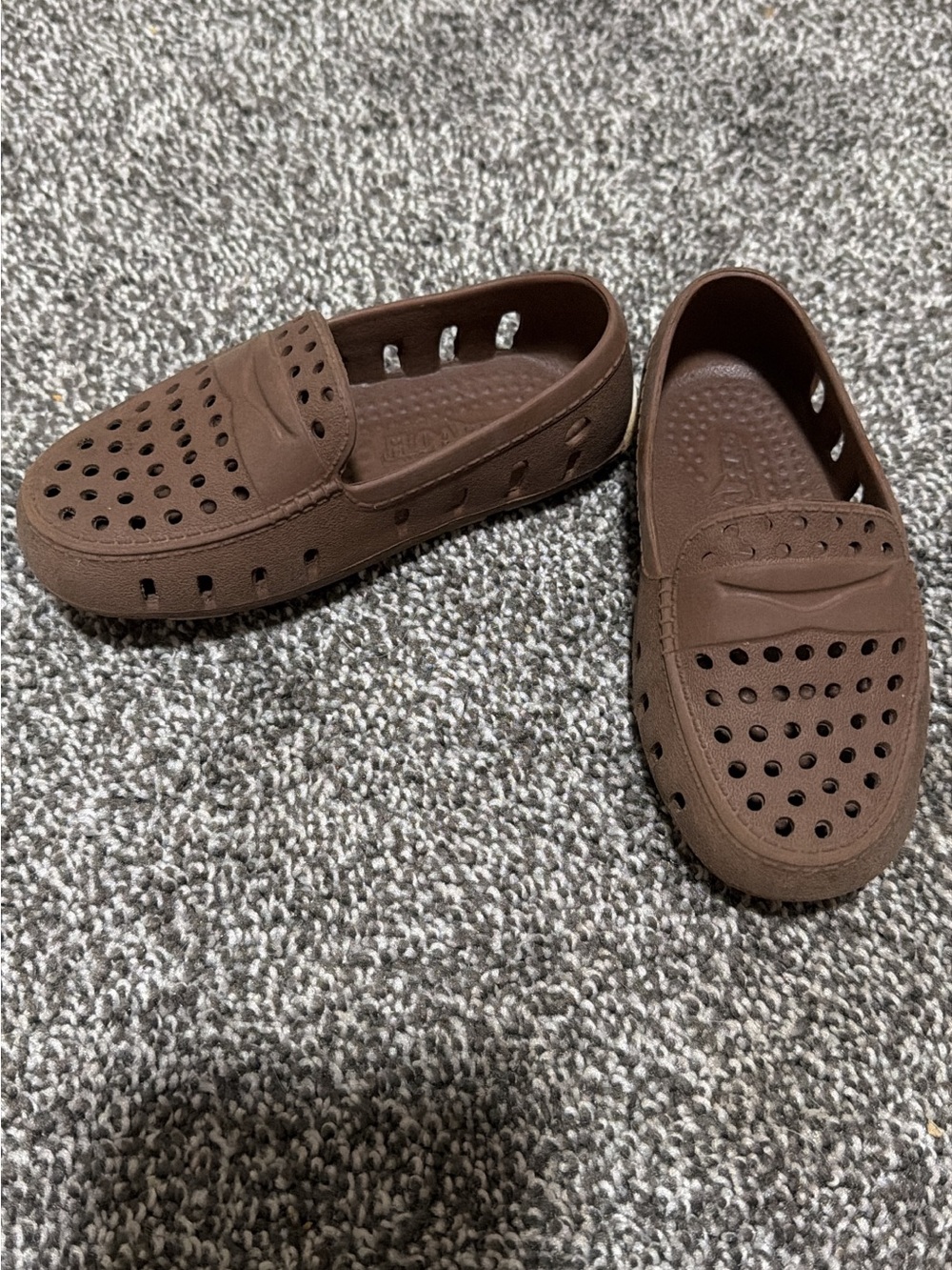Men's Brown Slip-On Ventilated Loafers